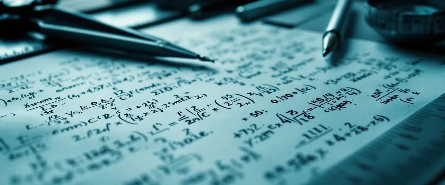 Math Methods study scene