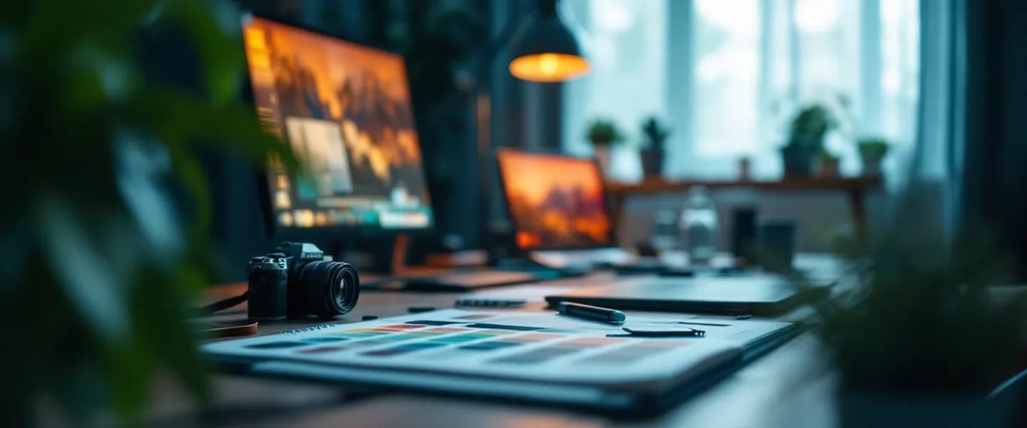 Creative and media career scene