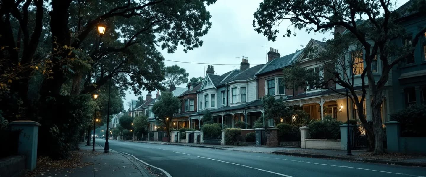 Australian city scene
