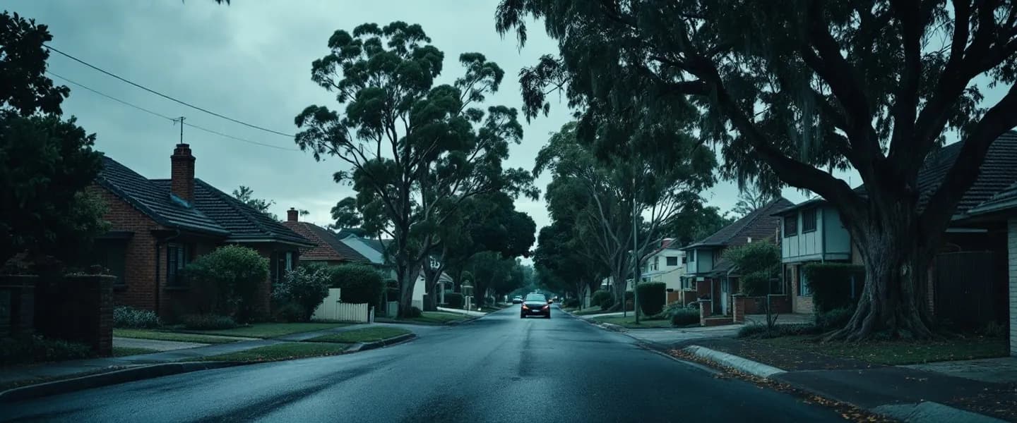 Australian city scene