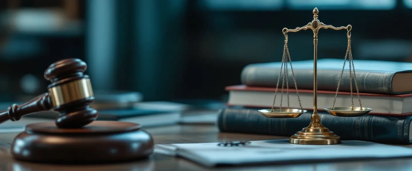 Law study scene