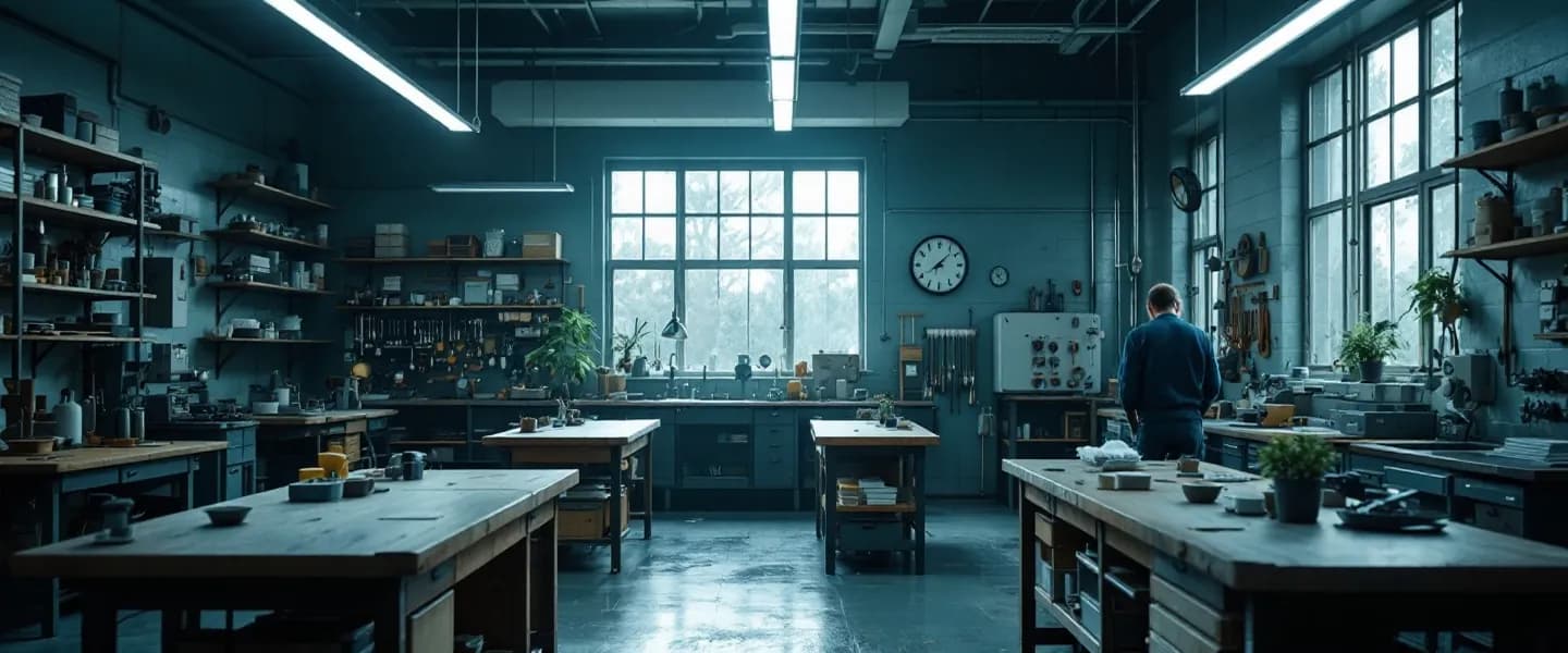 Vocational training scene