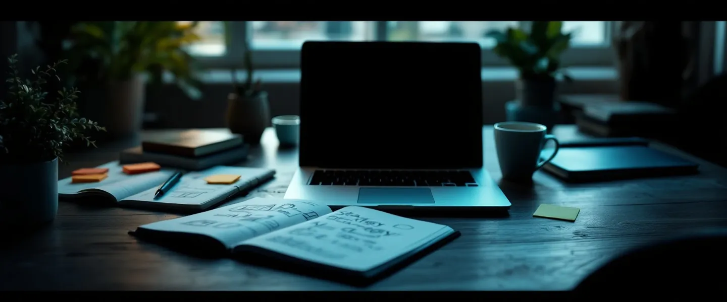 Accounting study scene