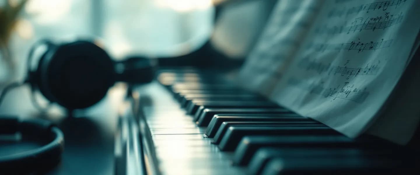 Music study scene