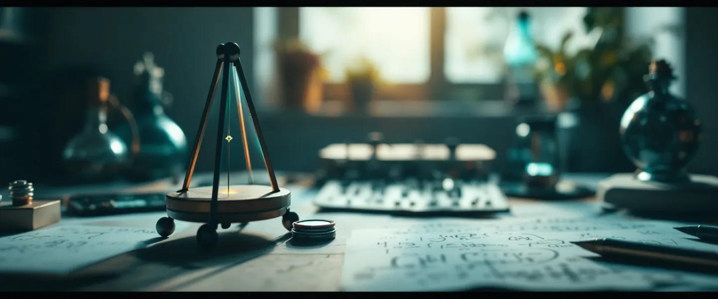 Physics study scene
