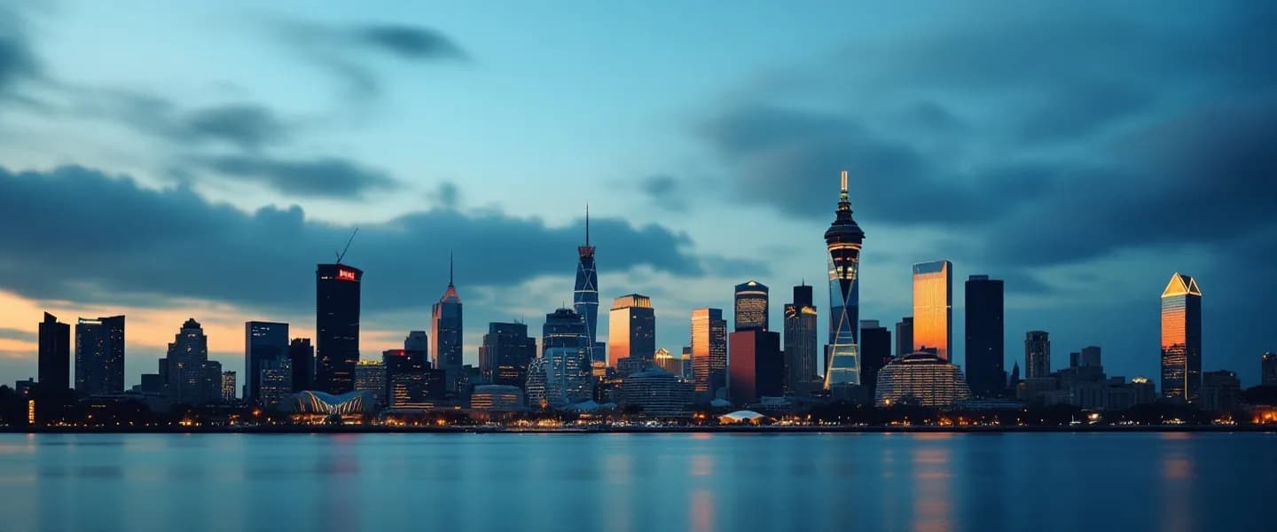 Australian city scene