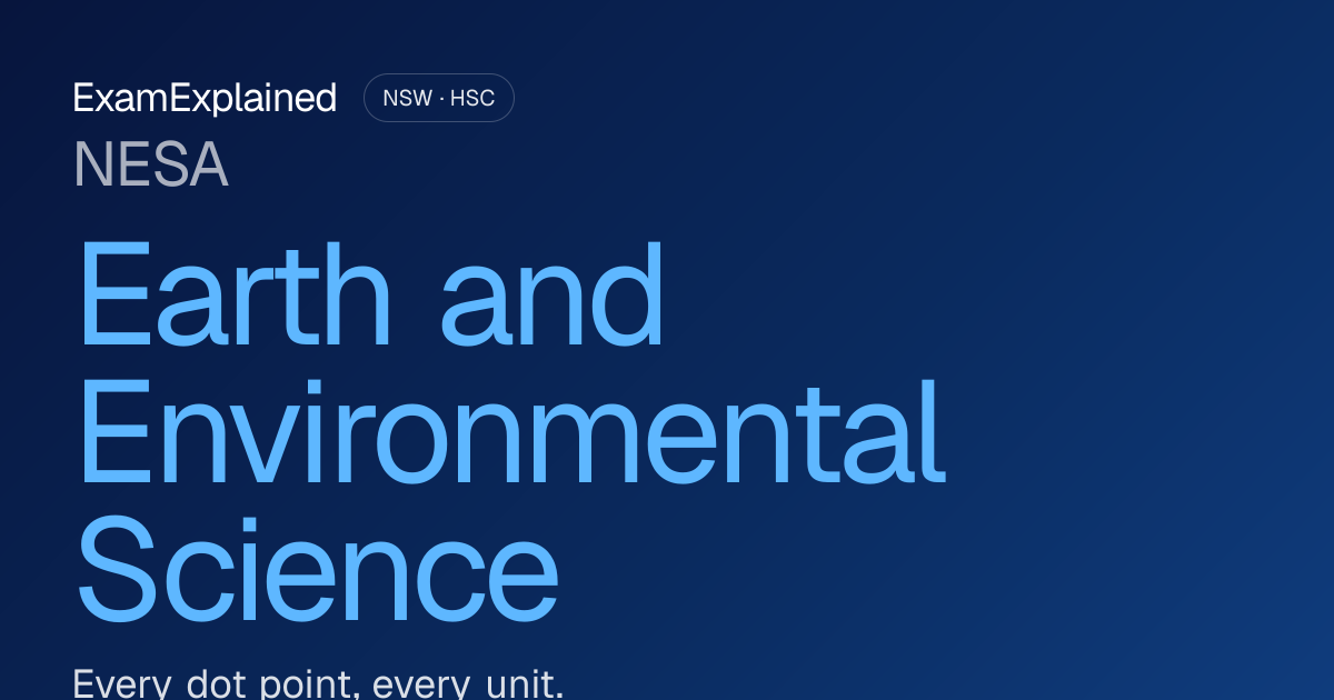 Earth and Environmental Science (2026 guide) - Earth and Environmental ...